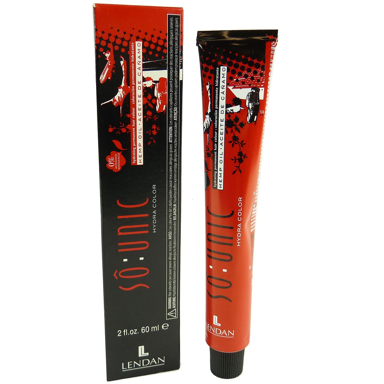 Bild von Lendan So:Unic Hydra Color 60ml Haar Pflege Farbe Creme Coloration ohne Ammoniak - 05m9 so:cosmic