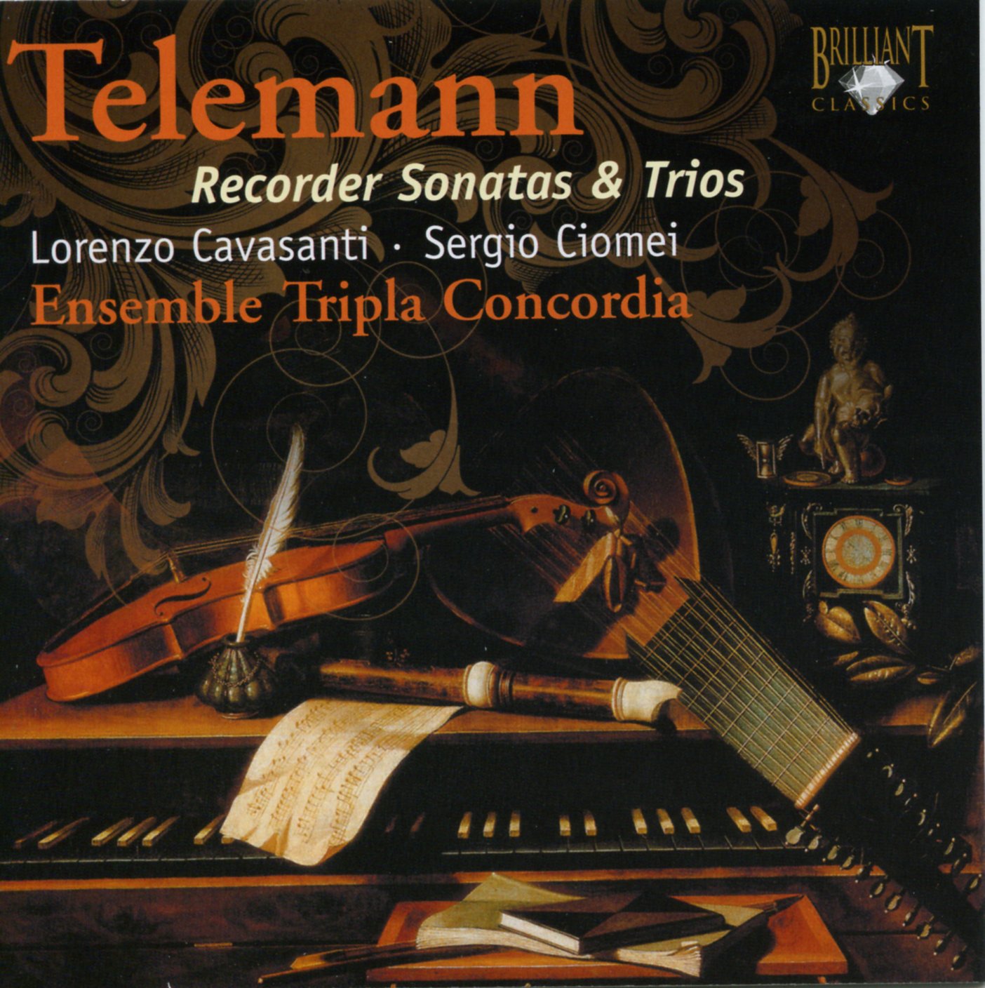 Bild von G P  Telemann - Recorder Sonatas & Trios
