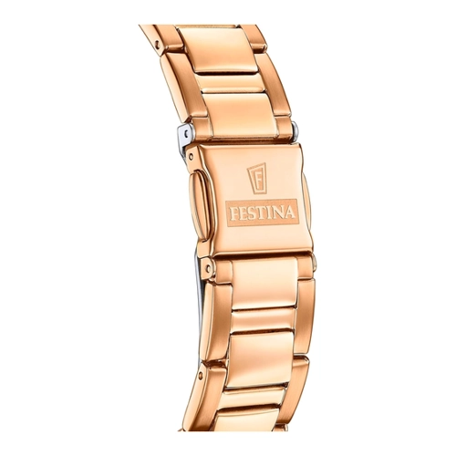 Bild von Festina F20639/3 Damenuhr Chronograph Roségoldfarben/Regenbogen
