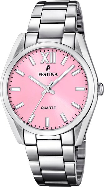 Bild von Festina Quarzuhr »Boyfriend Collection«, Armbanduhr, Damenuhr, Edelstahlarmband, analog