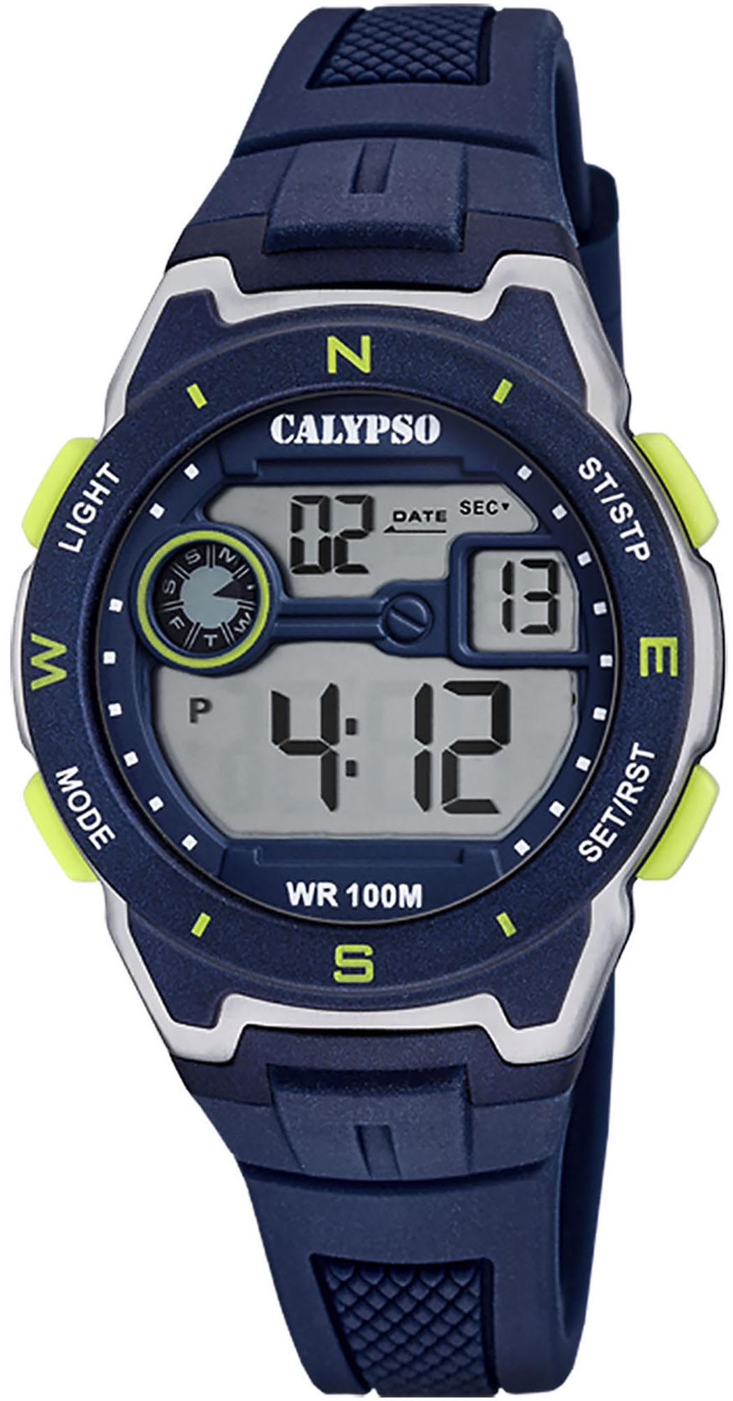 Bild von CALYPSO WATCHES Chronograph »Digital Crush«, Kinderuhr, Quarzuhr, Armbanduhr, Junge, digital, Tag, Wochentag, Monat