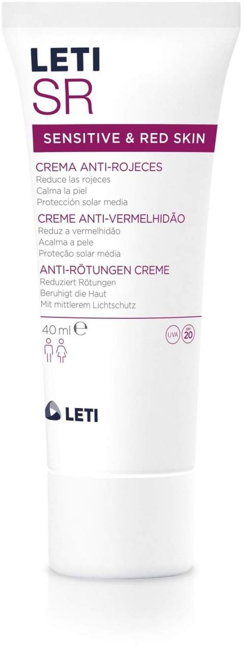 Bild von Leti, Gesichtscreme, LETISR Anti-Rötungen Creme für sensible Haut, 40 ml Creme (40 ml)