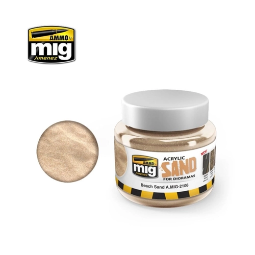 Bild von Sandboden 250ml – AMMO MIG-2106 Sand Ground Acryl Texturen