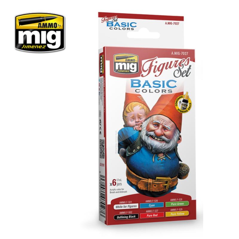 Bild von Basic Colors Figures Set