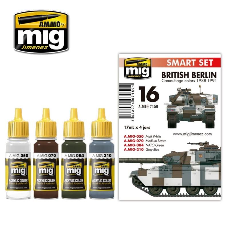 Bild von British Berlin Camouflage Colors 1988-1991