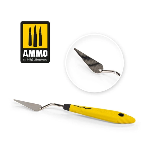 Bild von Drop Shape Large Palette Knife von AMMO by MIG Jimenez