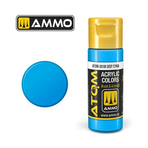 Bild von ATOM COLOR Deep Cyan – Farbvielfalt trifft Qualität