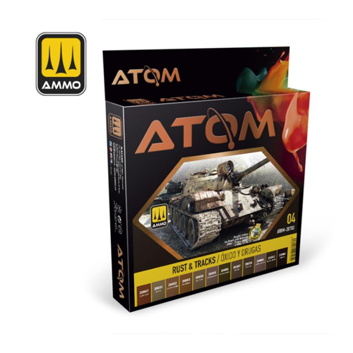 Bild von ATOM-Rust & Tracks – Kreative Farbgestaltung für Modellbauer