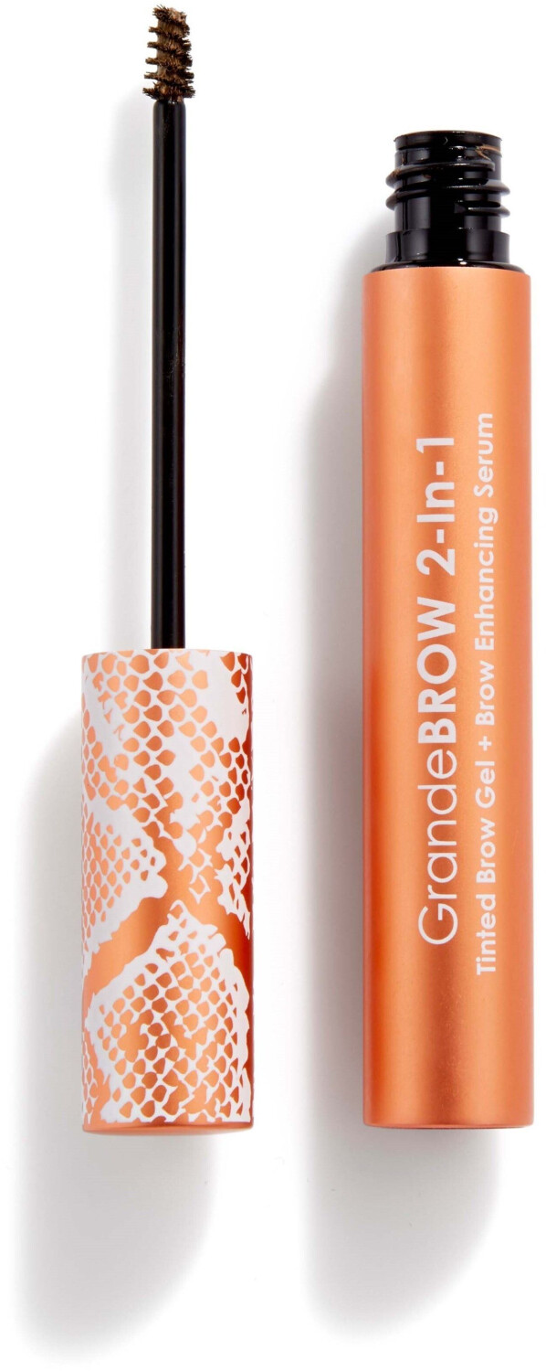 Bild von Grande Cosmetics GrandeBROW 2-in-1 Tinted Brow Gel and Brow Enhancing Serum (3,5ml) Dark Brown