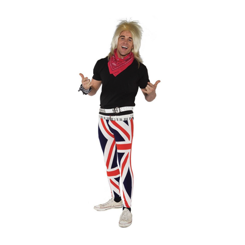 Bild von Underwraps Kostüm 80er Jahre Hardrock Kostüm