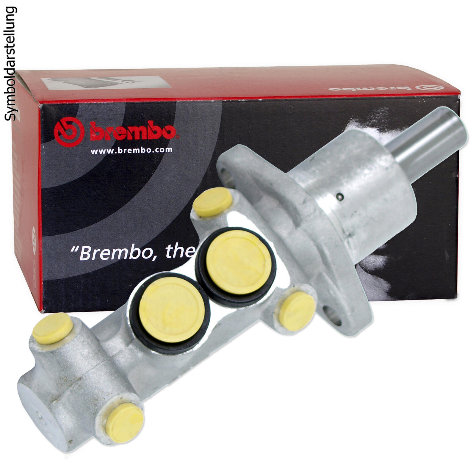 Bild von BREMBO M 85 005 Hauptbremszylinder 26,98 Aluminium 12 x 1 (2) AUDI: A4 B7 Avant
