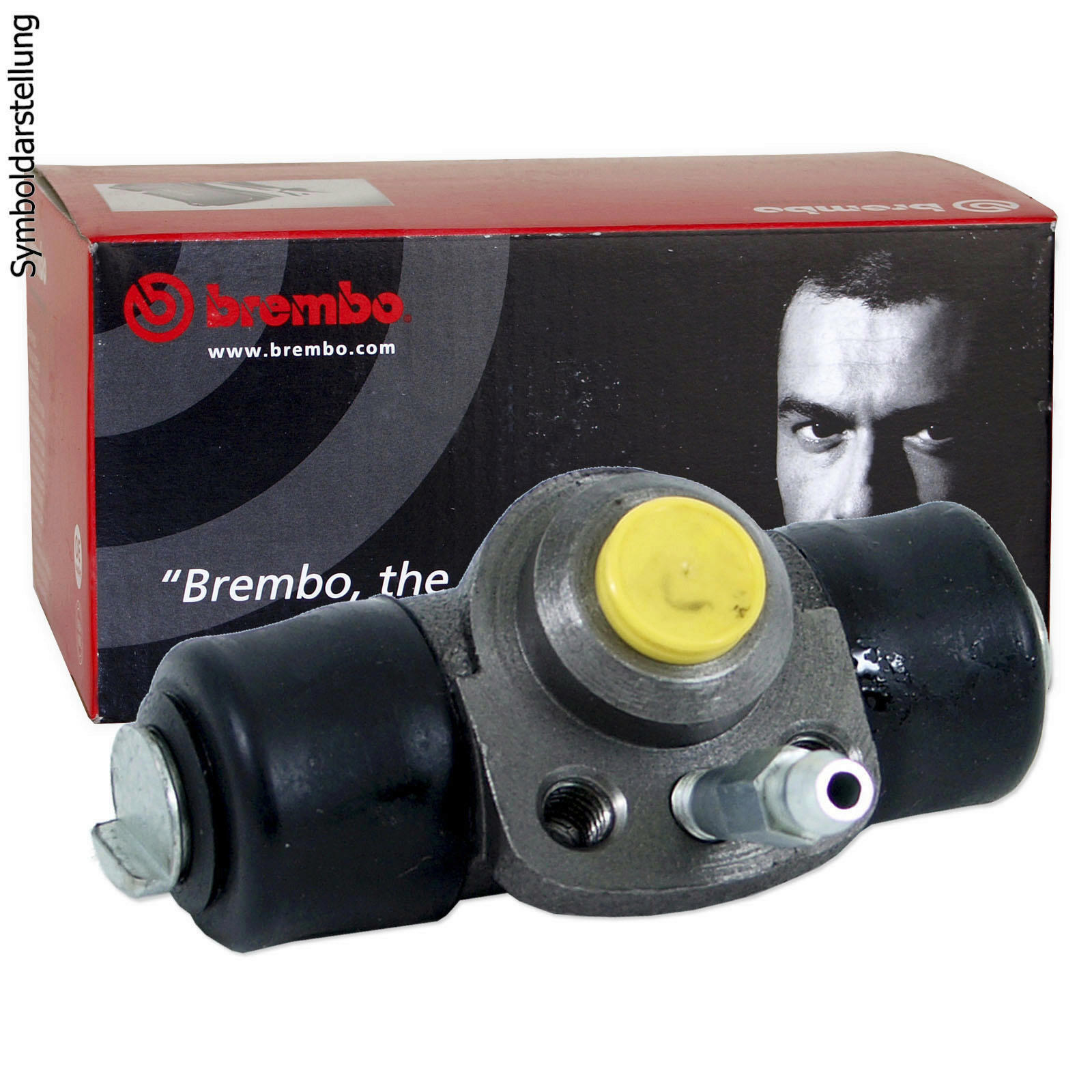 Bild von BREMBO A 12 B79 Bremszylinder Radbremszylinder 22,2 Aluminium 10 x 1 DACIA: Duster Off-Road, Lodgy, RENAULT: Kangoo I, Kangoo II / Grand Kangoo