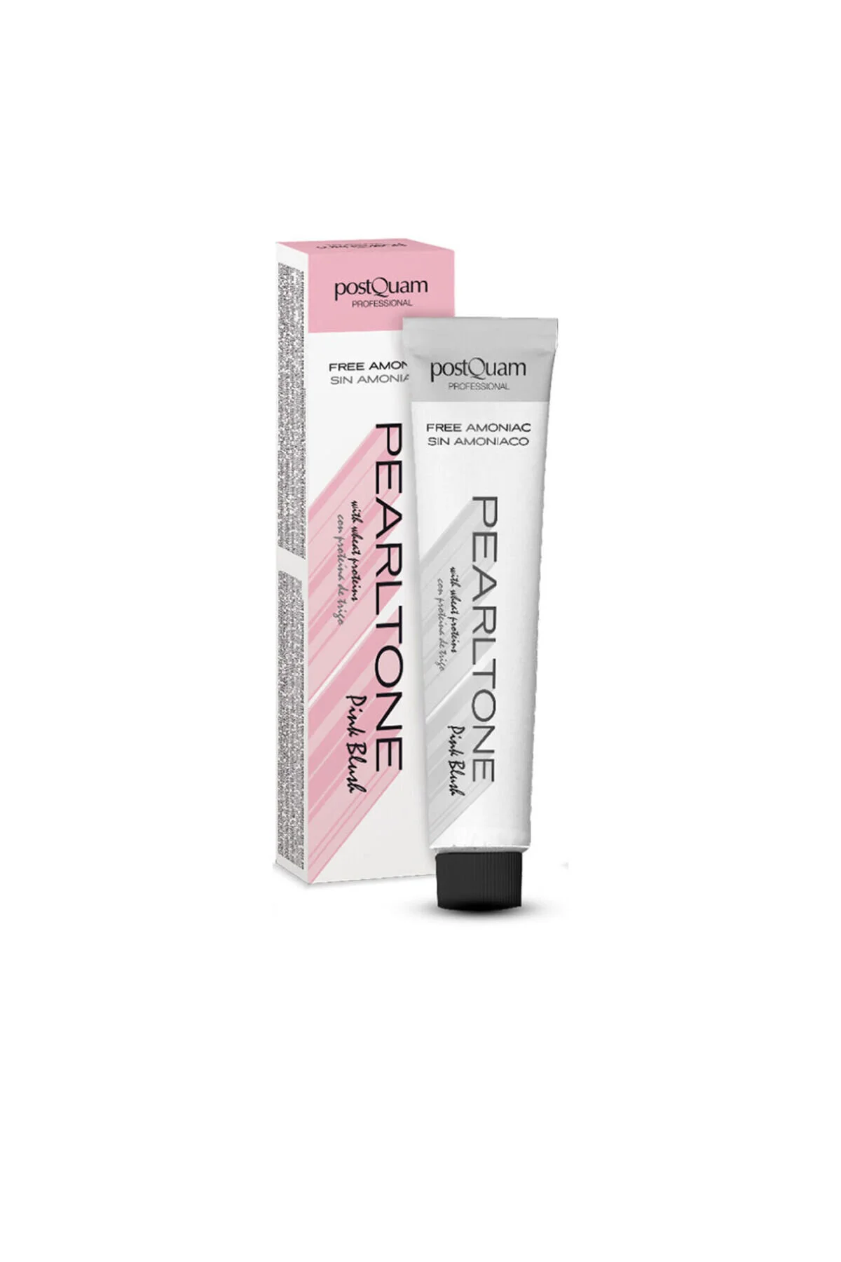 Bild von Postquam, Haarfarbe, PEARLTONE hair color cream free ammonia #pink blush 60 ml (Pink Blush)