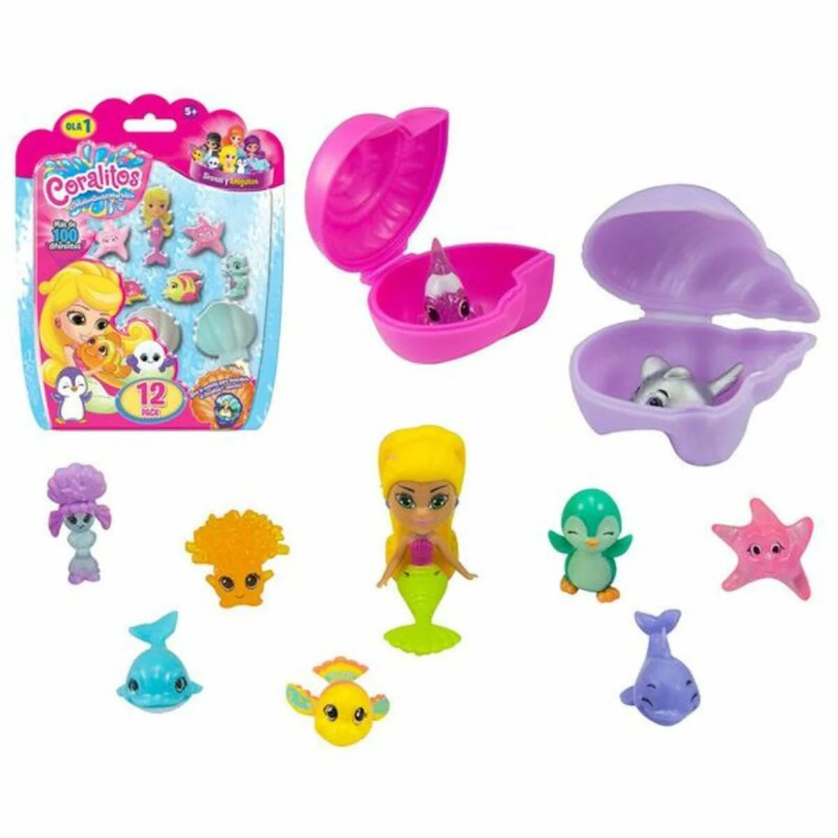 Bild von Tierset für die Badewanne Bizak 63157597 (12 pcs) Kunststoff