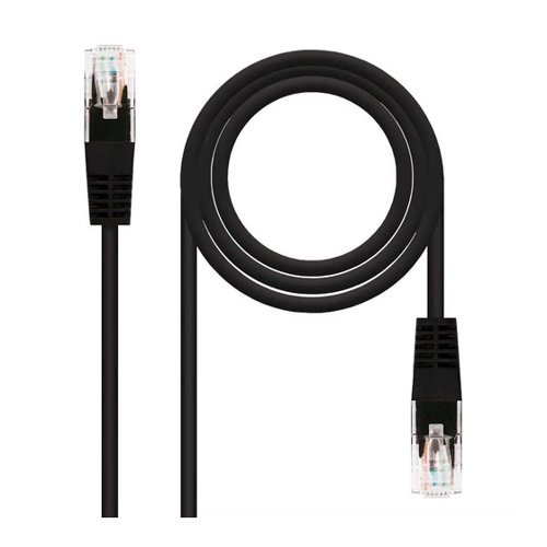 Bild von NANOCABLE 10.20.0400-L30-BK – Netzwerkkabel CAT.6 UTP AWG24 Schwarz 30 cm