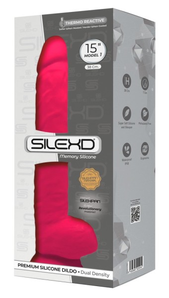 Bild von Naturdildo aus Memory Silikon, 38cm | mit Saugfuß | SILEXD
