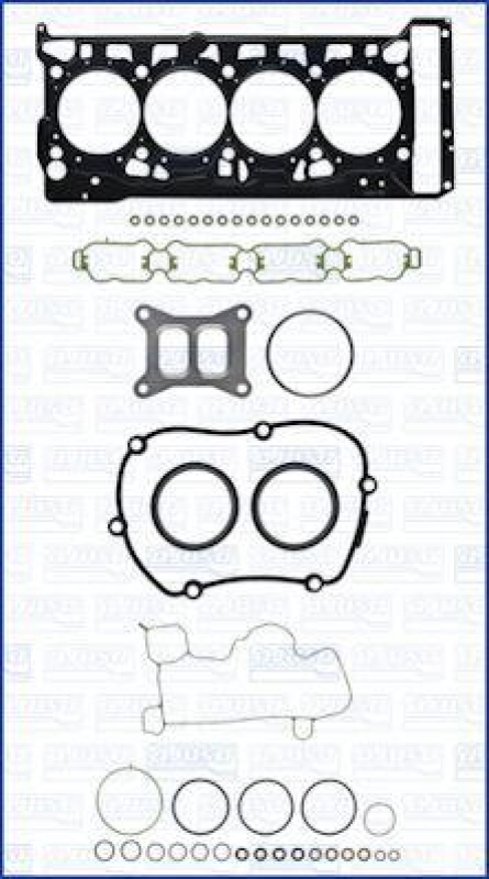 Bild von AJUSA 52432400 Dichtungssatz, Zylinderkopf mit Zylinderkopfdichtung, mit Ventilschaftabdichtung SEAT: Leon ST Box Body / Estate, Leon III ST