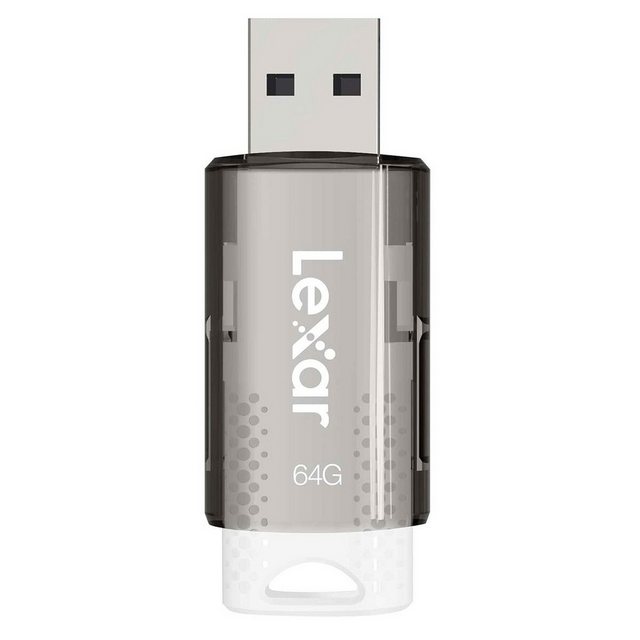 Bild von Lexar USB-Stick (USB Pendrive Lexar JumpDrive® S60 Weiß Schwarz 64 GB (1 Stück)
