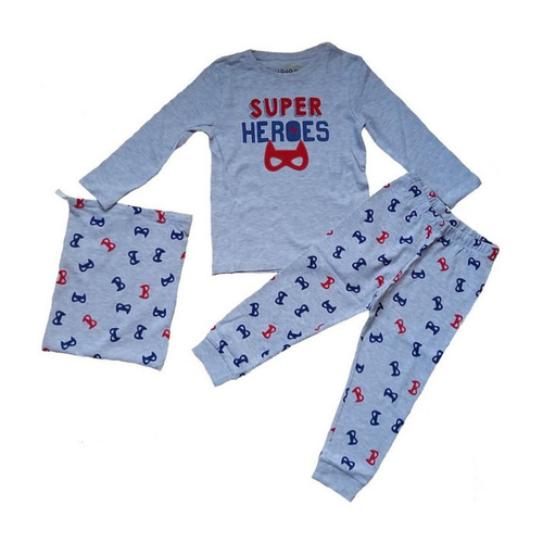 Bild von LOSAN Pyjama für Jungen – Super Hero Schlafanzug