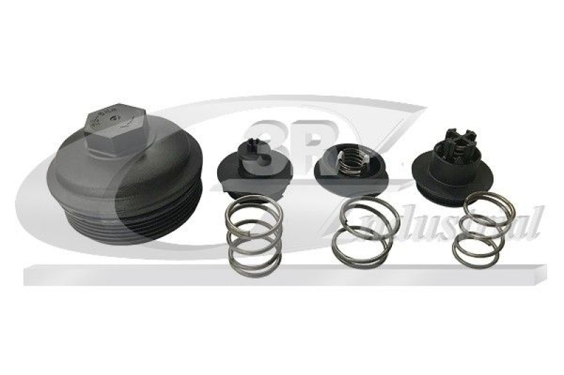 Bild von 3RG 84726 Deckel, Ölfiltergehäuse 91,6 VOLKSWAGEN: Golf 5, Polo IV Hatchback, GOLF 6, AUDI: A3 Hatchback, A6 C6 Avant, A4 B7 Avant, SEAT: Ibiza 4