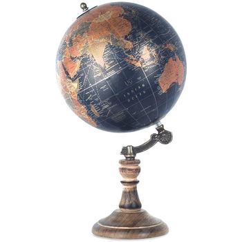 Bild von Signes Grimalt  Statuetten und Figuren Weltkugel Schwarz 20 Cm