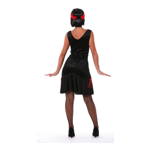 Bild von Rotes Charleston Kleid für Karneval - Ein stilvolles Kostüm für die 20er Jahre