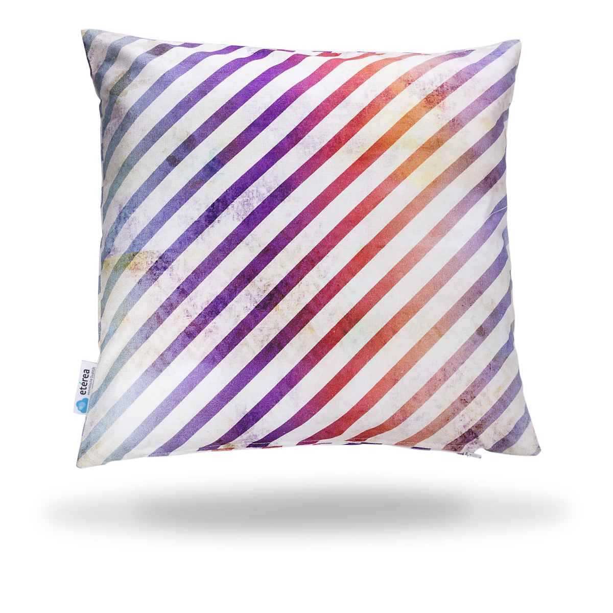 Bild von etérea Dekokissen Kissenhülle Moden Streifen Bunt Aria 40x40 cm