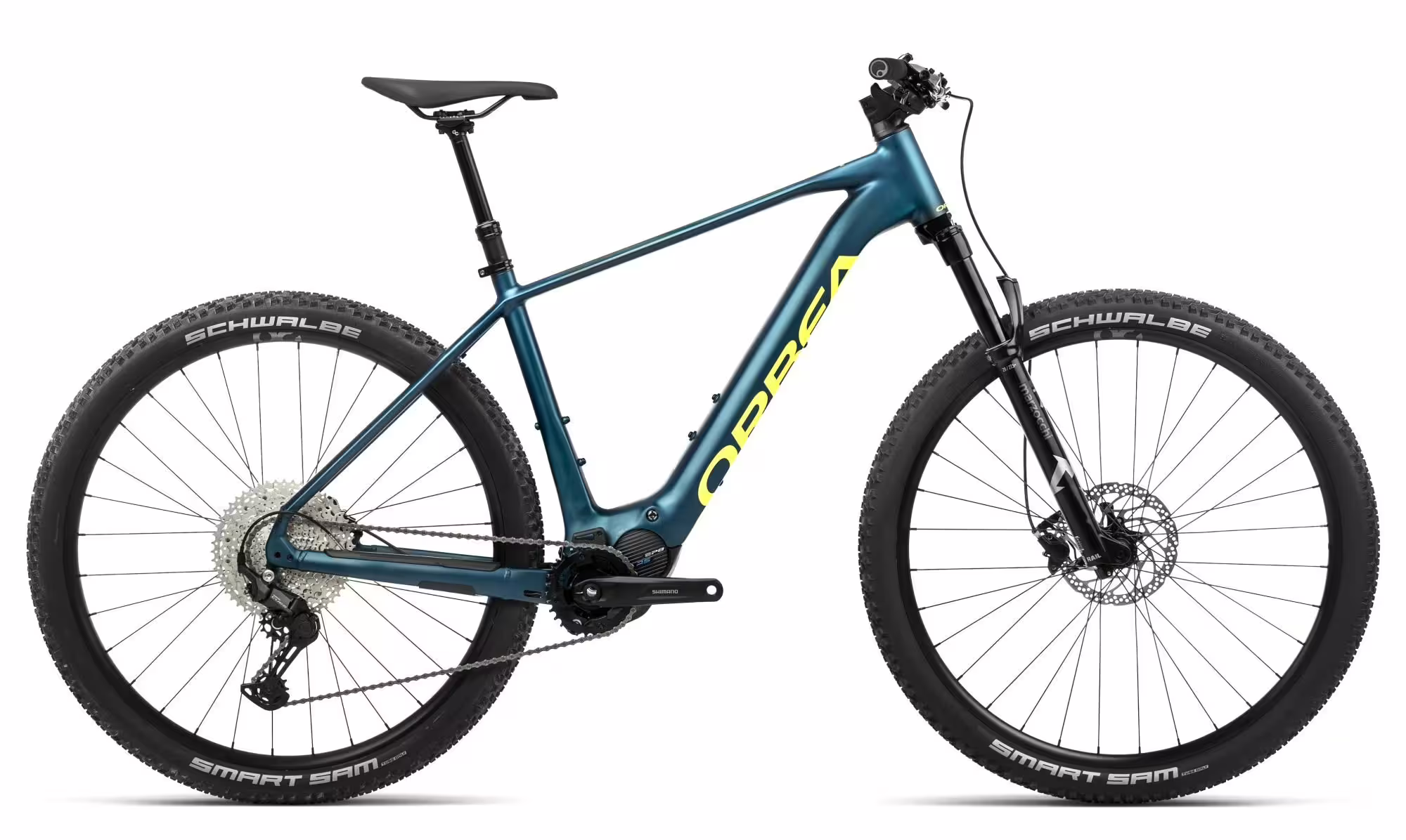 Bild von Orbea Urrun 30 Borealis Blue (Matt)-Luminous Yellow (Gloss) 2024 29"; 540 Wh Diam...