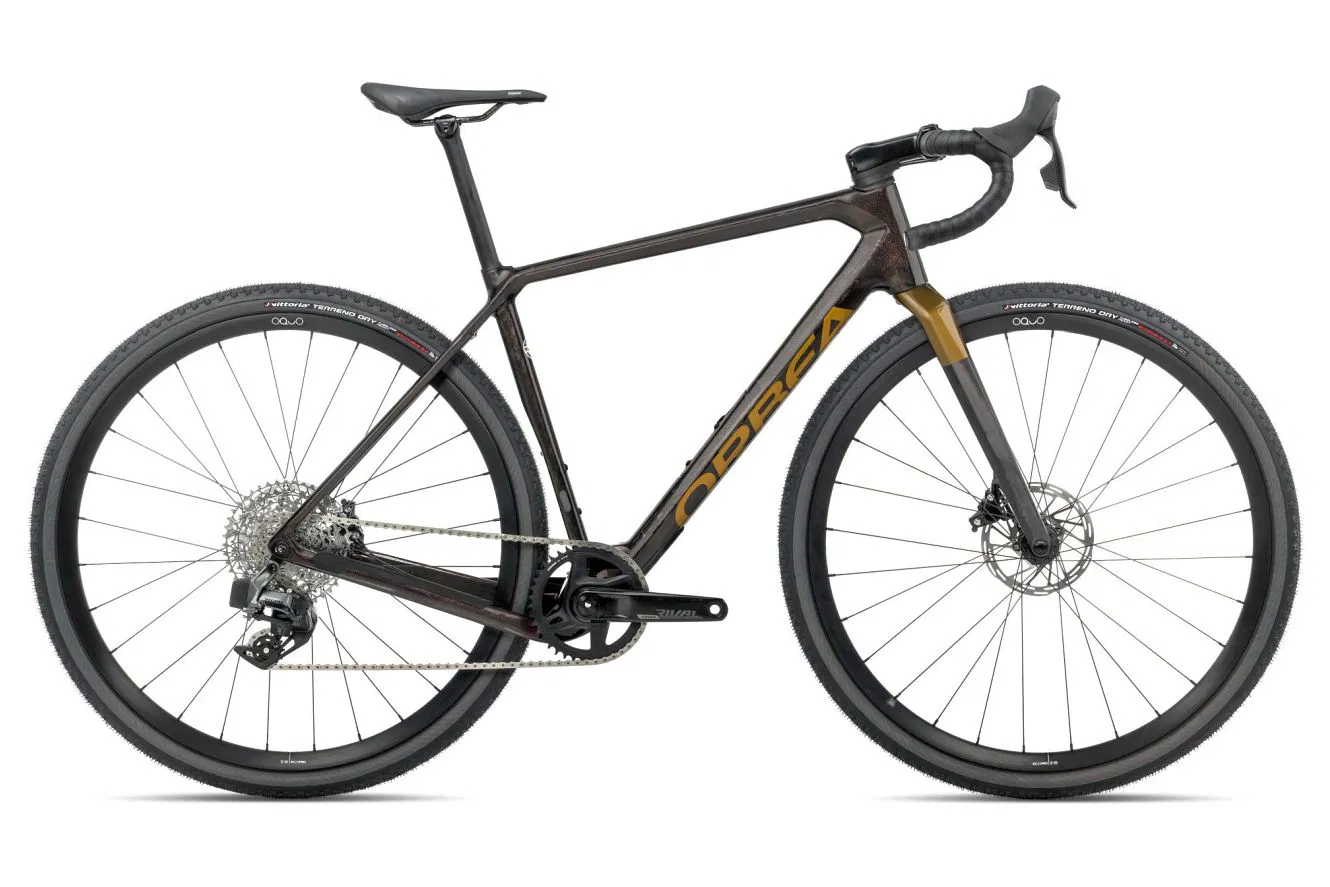 Bild von Orbea TERRA M31eTEAM 1X Diamant cosmic carbon view-metallic olive green (gloss) L | (28") 2025