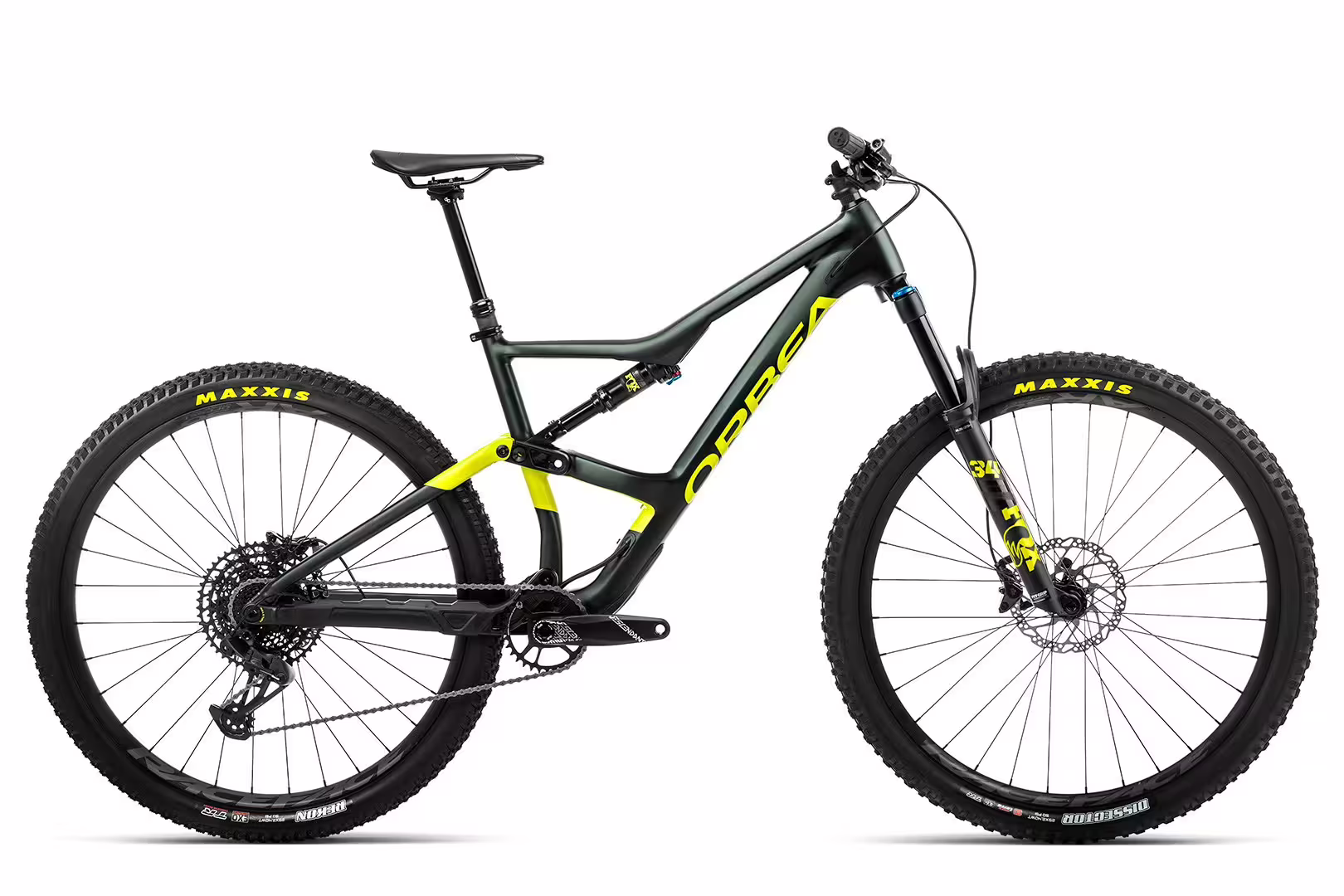 Bild von Orbea OCCAM H20-EAGLE Dark Green Metallic, Lime Green 2022 29"; Diamant