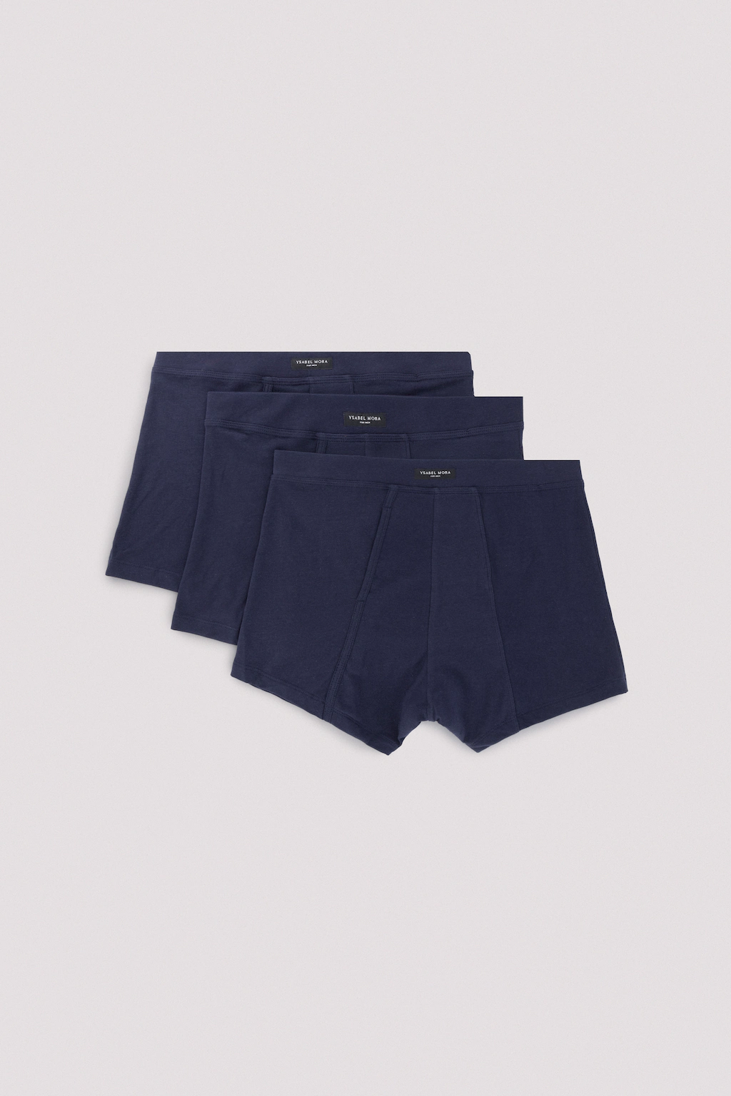 Bild von YSABEL MORA Boxershorts "BASIC COLLECTION COTTON", (3er Pack), mit praktischem Eingriff im Schritt