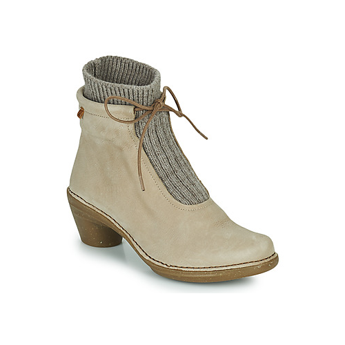 Bild von El Naturalista Stiefeletten AQUA – Beige Eleganz für den Alltag