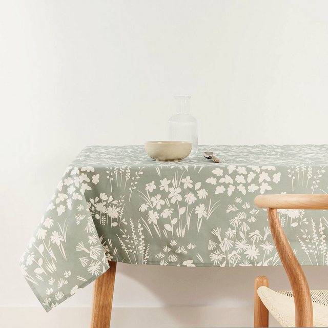Bild von SG Accessories Tischdecke, Tischdecke Belum 0120-360 grün 240 x 155 cm Blomster
