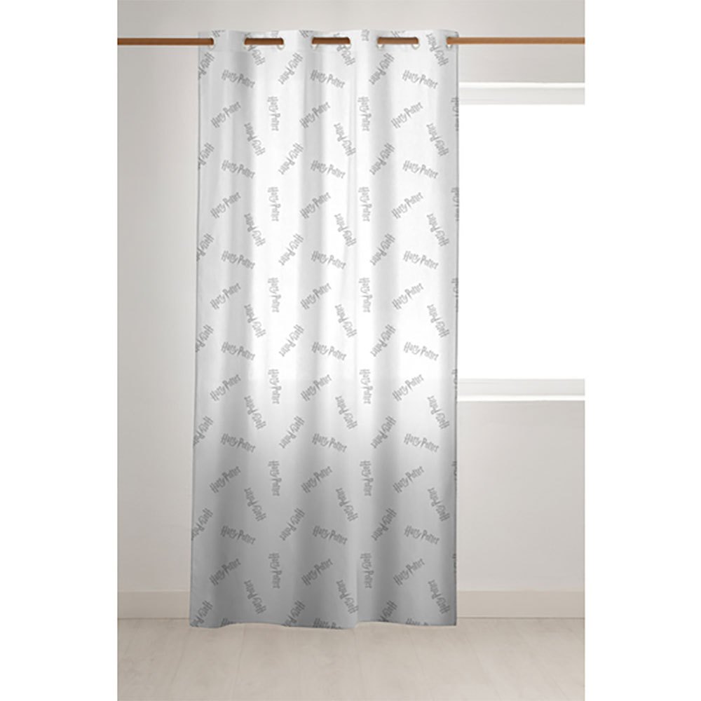 Bild von Play Fabrics Half Panama Eyelet Curtain Harry Potter 140x 260 Cm Durchsichtig