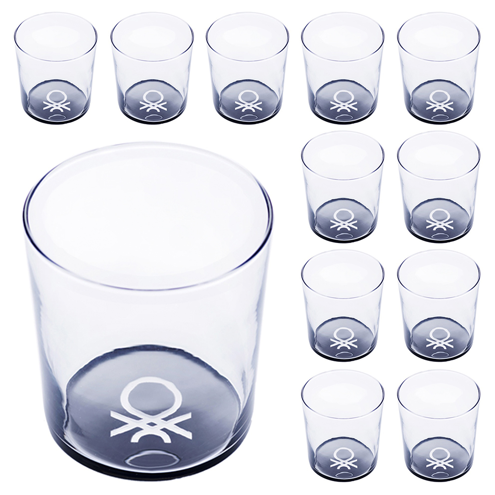 Bild von Benetton 33cl Glass 12 Units Durchsichtig