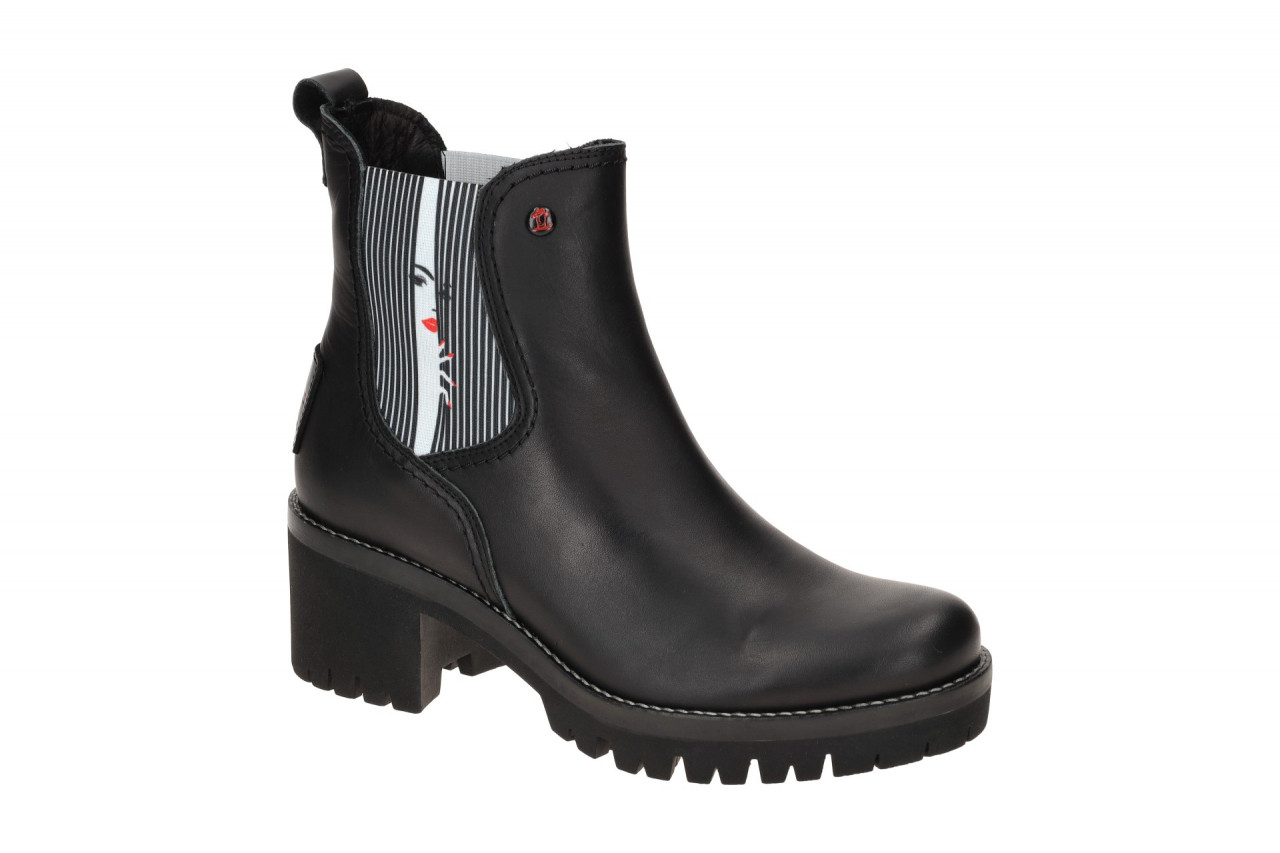Bild von Panama Jack Pia B28 black schwarz - elegante Stiefelette f?r Damen