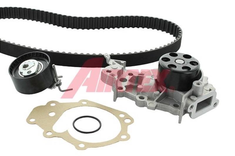 Bild von AIRTEX Wasserpumpe + Zahnriemensatz WPK-174101 Wasserpumpe + Zahnriemenkit RENAULT,DACIA,PROTON,Clio III Schrägheck (BR0/1, CR0/1)