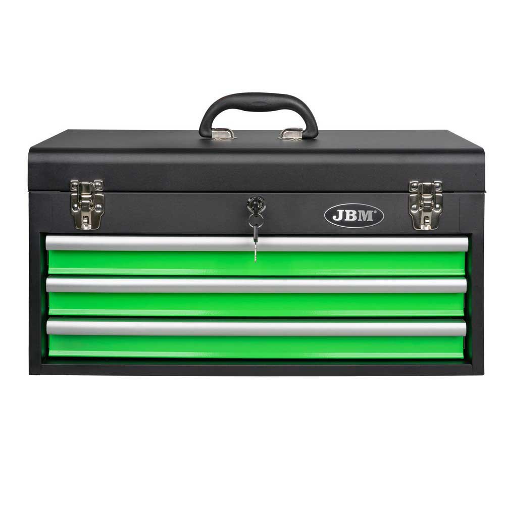 Bild von Jbm Tool Box With 3 Drawers Silber
