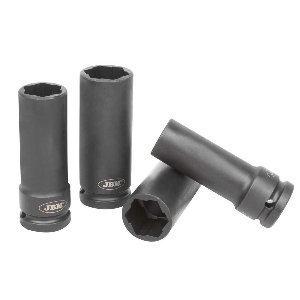Bild von Jbm 1/2´´ Impact Socket Set 4 Pieces Silber