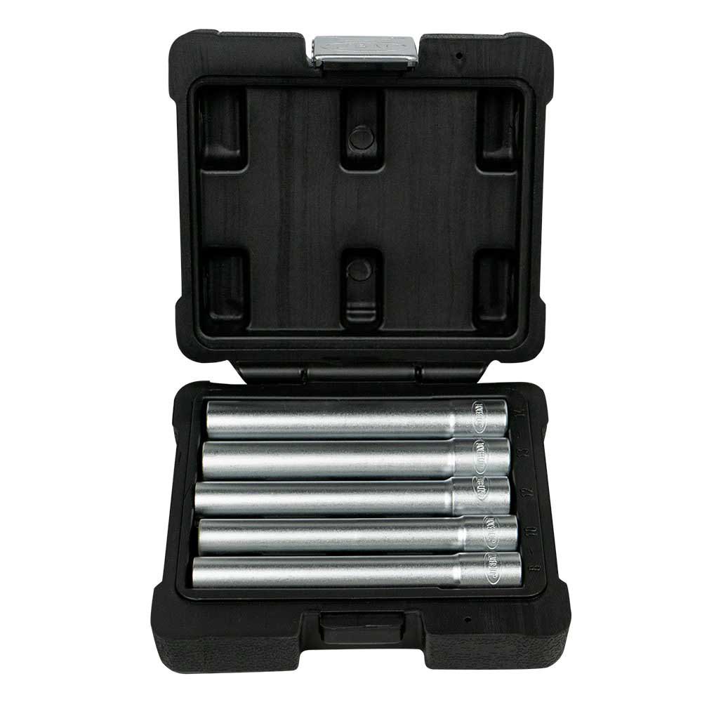Bild von Jbm 3/8´´ Extra Long Hexagonal Sockets Set 5 Pieces Silber