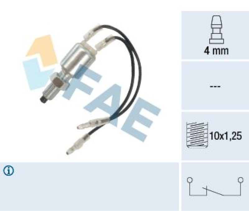 Bild von FAE 25060 Bremslichtschalter mechanisch