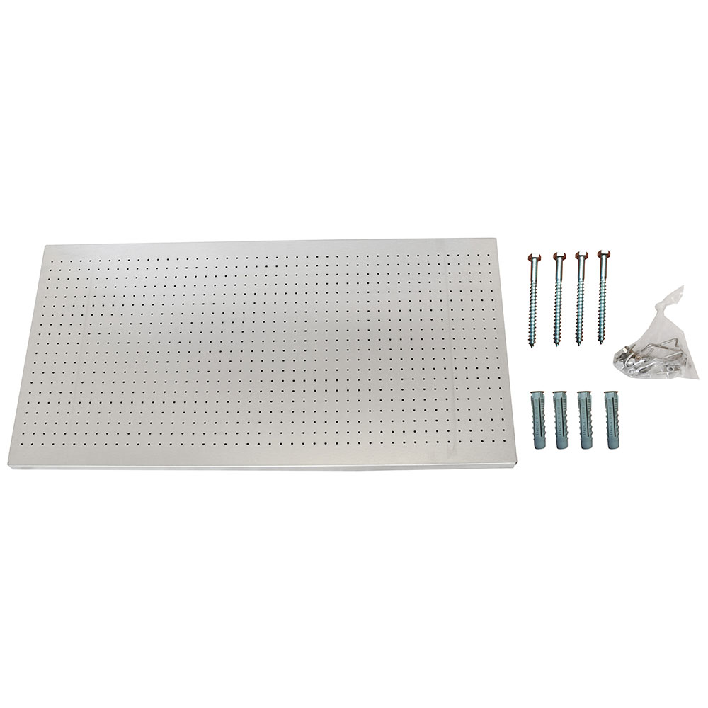 Bild von Simonwork (bancos De Trabajo) Panelclick +8 Tool Panel 600x1200x35 Mm Silber