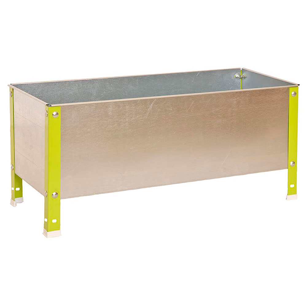 Bild von Simonrack Hochbeet SIMONGARDEN URBAN Metall grün, silber rechteckig 120,0 x 41,0 cm