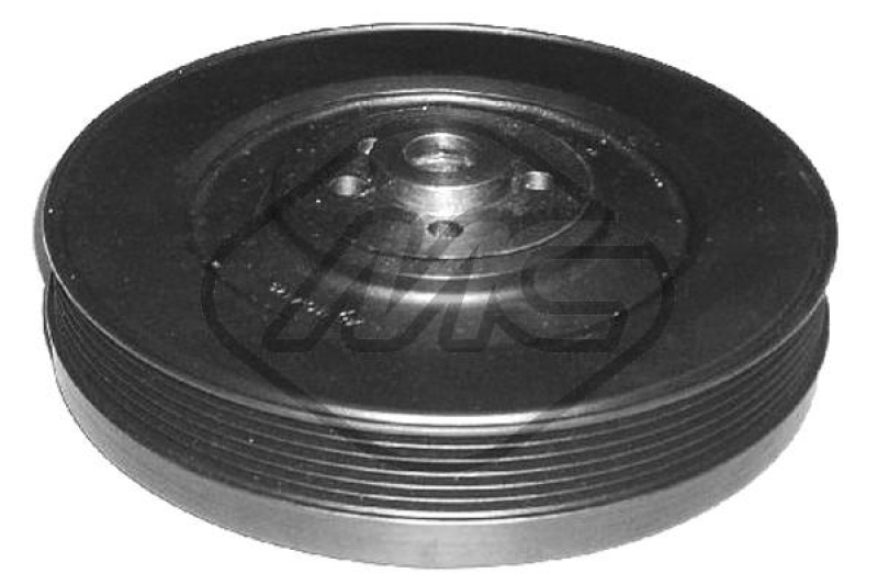 Bild von Metalcaucho Riemenscheibe, Kurbelwelle Ø195mm 195mm für VW AUDI VOLVO 068103051A 068103051G 9180620 04176