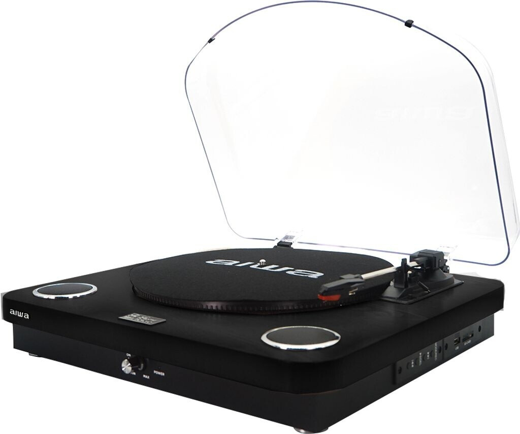 Bild von Aiwa GBTUR-120BKMKII Plattenspieler Direktantrieb Schwarz