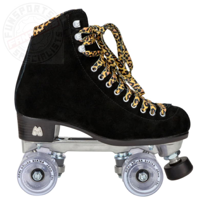 Bild von Moxi Panther Set Rollschuhe Wildleder schwarz Moxi 7 EU 38,5-39
