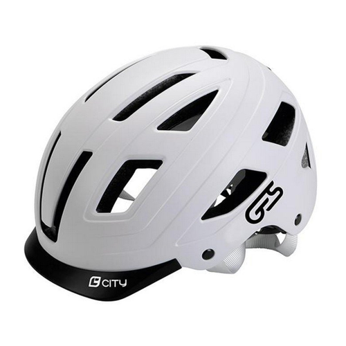 Bild von Fahrradhelm CITY in Weiß – Sicher unterwegs