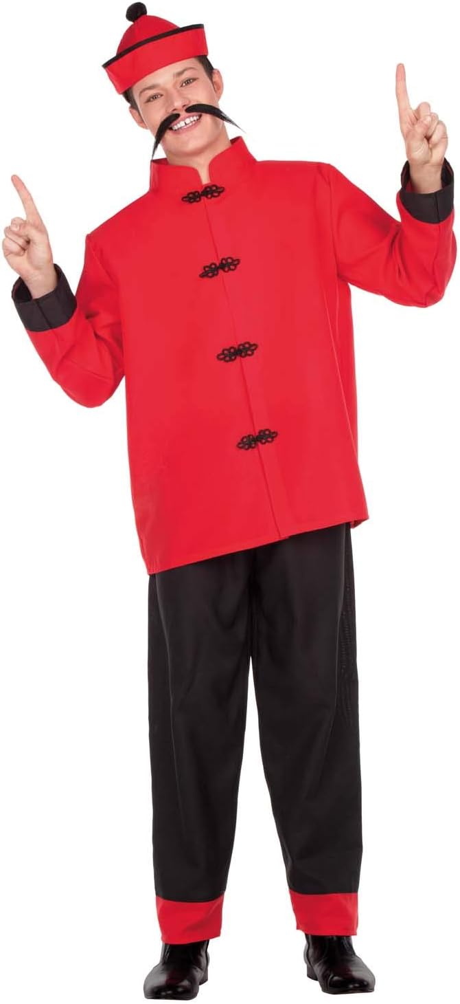Bild von My Other Me FUN COMPANY, SL Chinese Rot Kostüm für Herren M/L