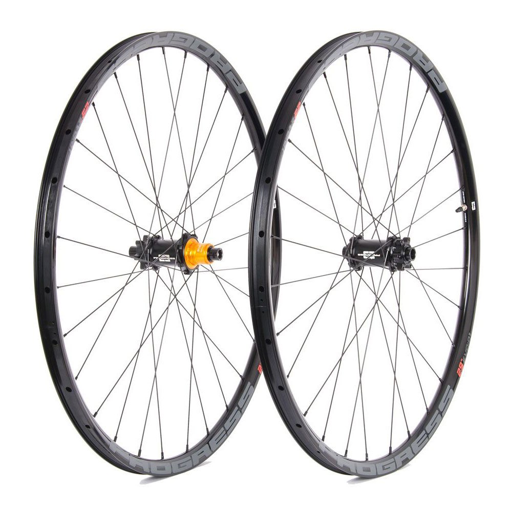 Bild von Progress Evo Boost 29´´ Disc Tubeless Mtb Wheel Set Schwarz 15 x 110 / 12 x 148 mm / Shimano/Sram HG