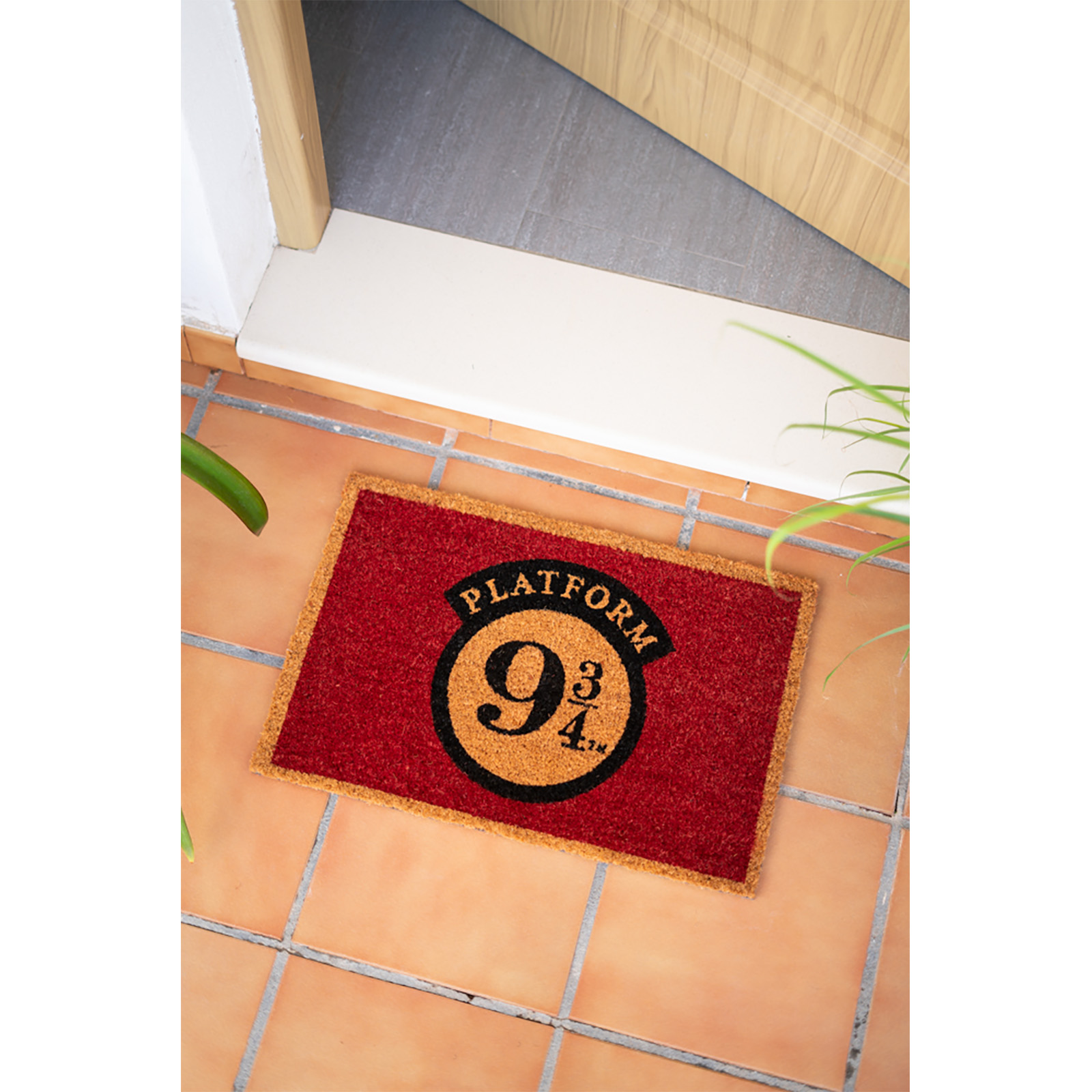 Bild von Grupo Erik Kokosmatte Fußmatte Harry Potter Hogwarts Wappen - Schmutzfangmatte 40x60 cm - Fussmatte Lustig - Türmatte Innen Harry Potter Fanartikel